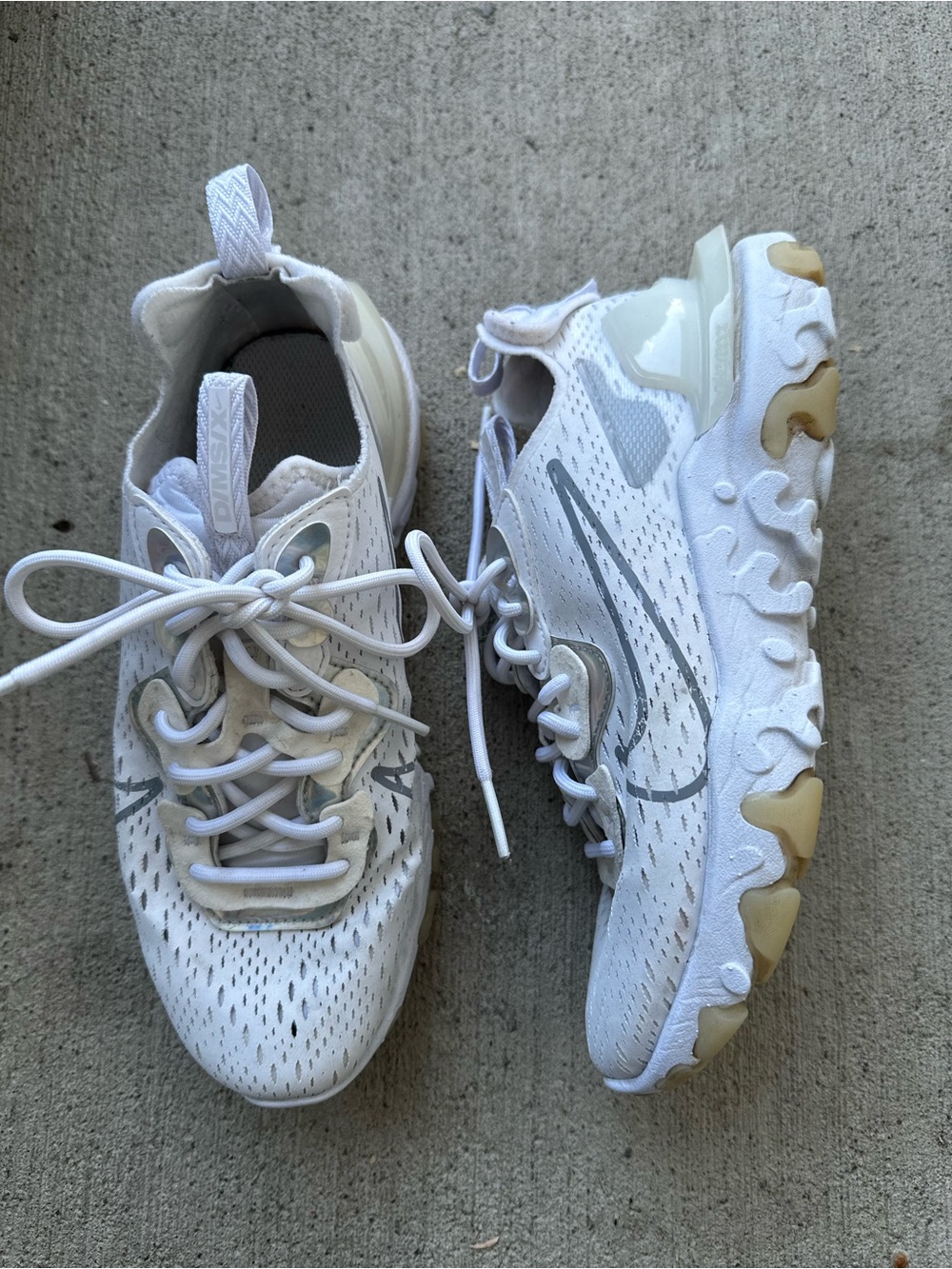 Nike React Vision 'Pearl White Green Glow' CI7523-201 US 5.5
